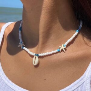 Collier Perle & Coquillage