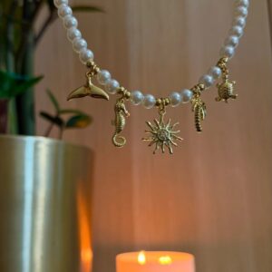 Collier Perles Évasion Marine